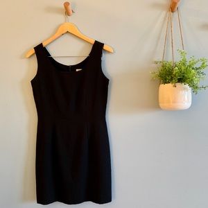 Black mini dress